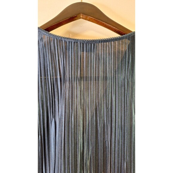 Women's Plus Size Crinkled Babydoll Top Sz 18W/20W Lace Sequins Y2K Coquette - Picture 13 of 13